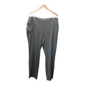 Chico’s Serene Knit Pant in Heathered Gray - Size 3 (US 16)